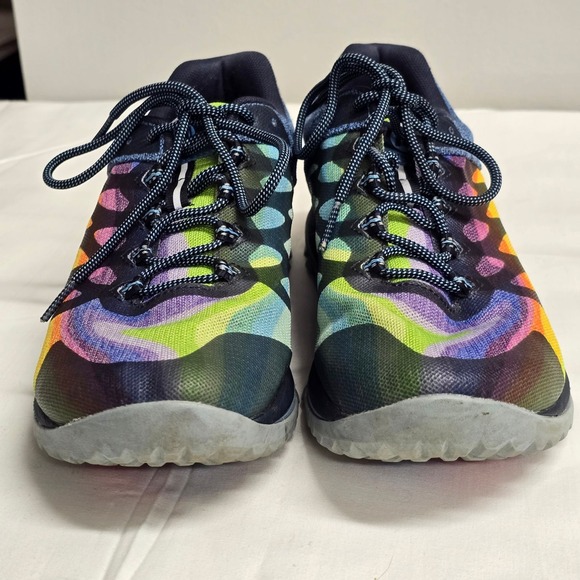 Merrell Shoes Womens 8 Trail Running QFORM2 Vibram Multi Color Lightweight Grip - Picture 5 of 10